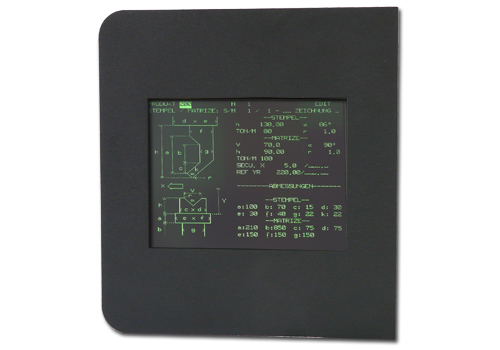 Industrie Monitor für Cybelec CNC7000 / CNC7300